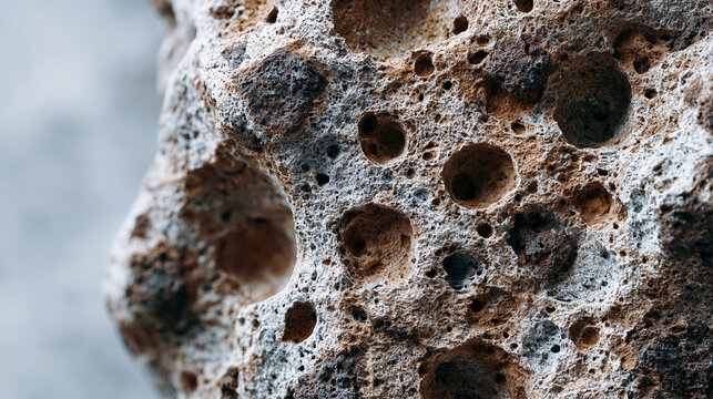 Volcanic pumice stone surface porous tex 1