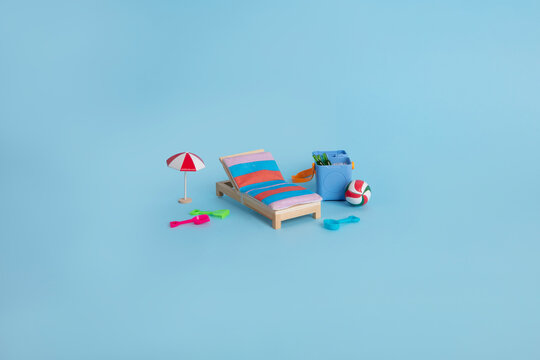 Miniature Beach Scene