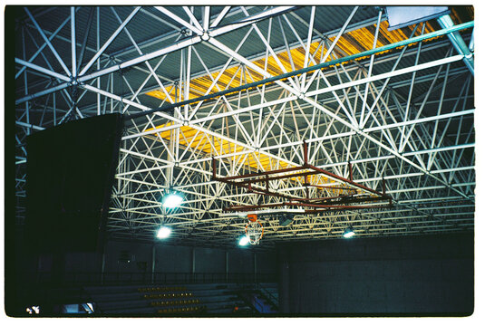 Indoor Stadium Basketball Hoop