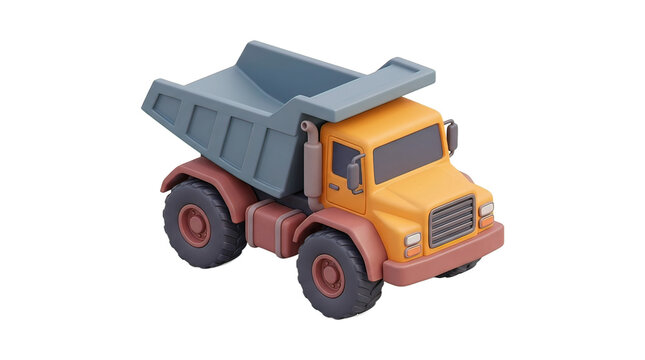 Toy Yellow Dump Truck Vehicle.