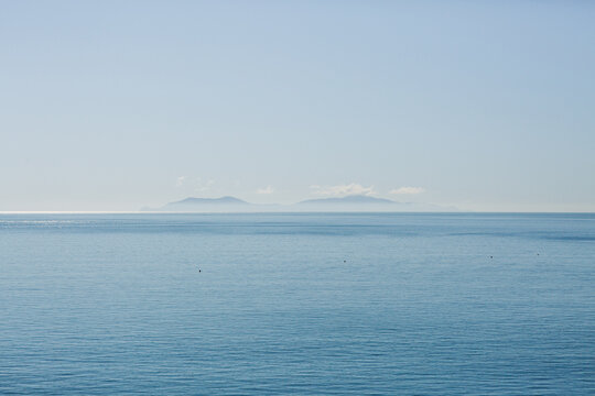 Calm Ocean Horizon along Queensland Coast