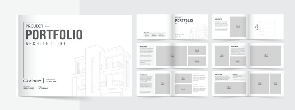 Architecture Portfolio Brochure Template