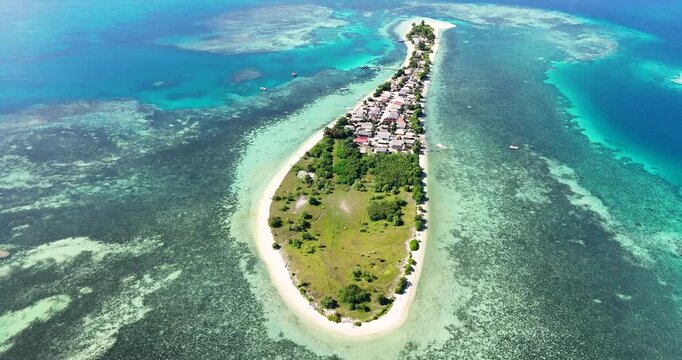 Untouched Tropical Island in Indonesia Captured in High Quality Drone Footage
