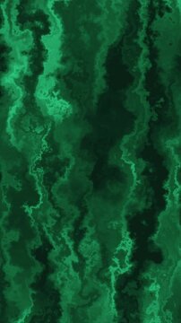 Emerald green malachite texture. Mineral background animation