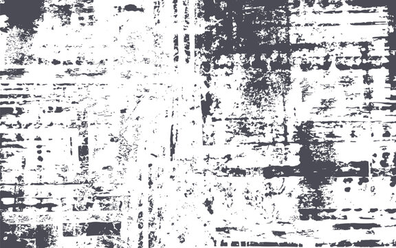 Detailed monochrome grunge texture featuring distressed scratches and harsh splatters to create a moody industrial backdrop.