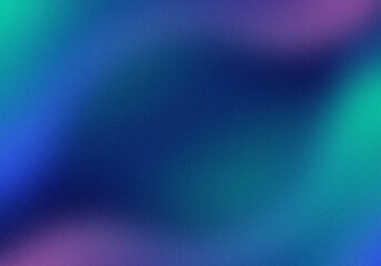 Obraz premium Abstract background with smooth gradient transitions in blue purple and teal colors.