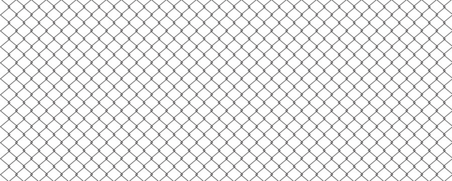 Net texture pattern on white background. Net texture pattern for backdrop and wallpaper. Realistic net pattern with black squares
