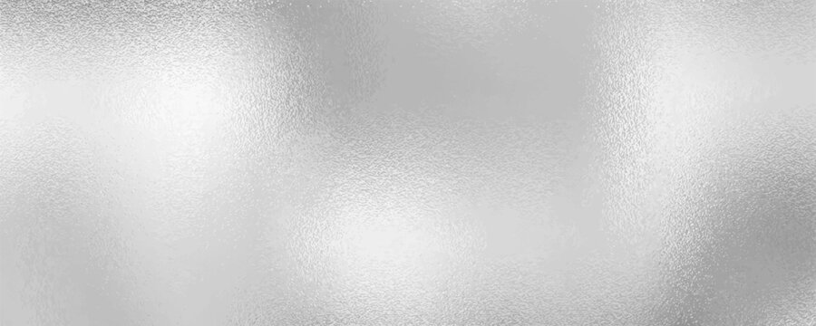 gray foil glass texture background. Abstract gradient bright light reflection and shiny rough texture surface