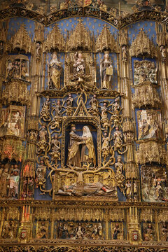 UNESCO Weltkulturerbe Kathedrale Santa Maria in Burgos, Spanien