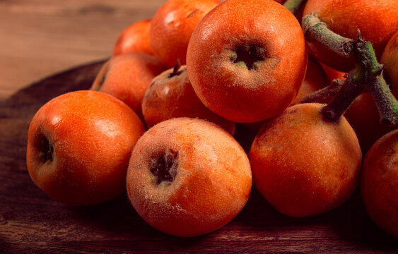 fresh fruit medlar,loquat,shesek, lokva, Georgia,