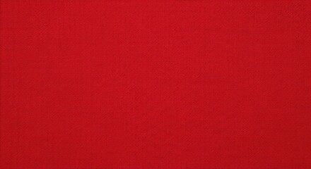 Fototapeta premium Solid red fabric texture with fine woven detail for textile background, and use
