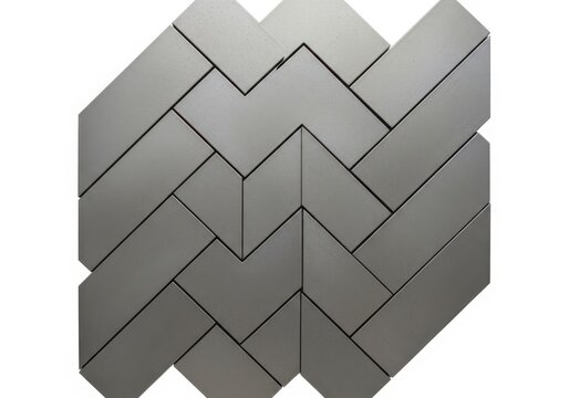 Grey herringbone pattern tile texture for wall or floor design