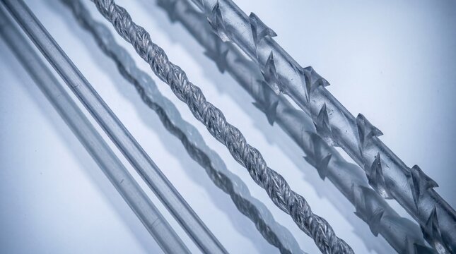 Different thread lift types mono screw and barbed cog macro