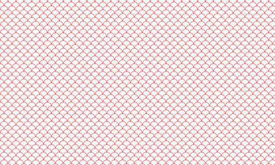 abstract monochrome red fish scale pattern art for banner poster background. © kowsar