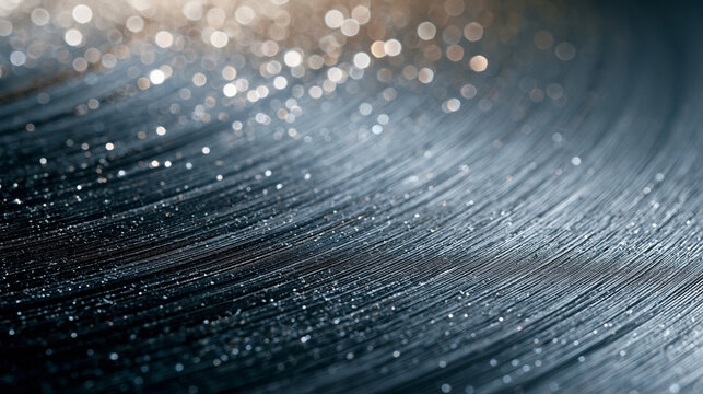Macro view of vintage vinyl record groov 3