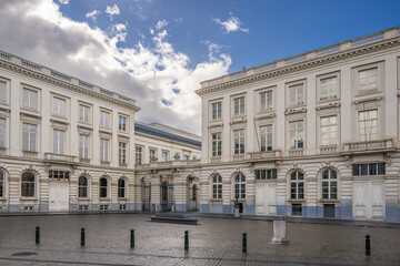 Obraz premium Brussels is the capital of Belgium, the French Community of Belgium, and the Flemish Community. It is also the de facto capital of the European Union.