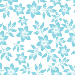 Obraz premium seamless floral pattern