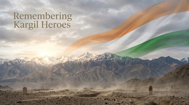 Kargil Vijay Diwas - A day honoring the bravery and sacrifice of Indian soldiers who secured victory in the Kargil War of 1999.