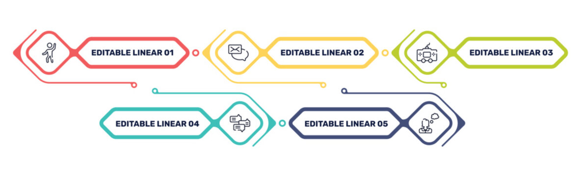 introvert outline icon set featuring enjoy, emails, console, debate icons.