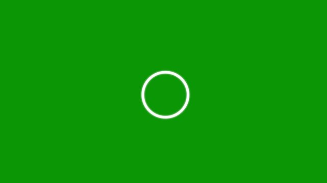 Smooth cinematic motion graphics in 4k resolution on green screen background, abstract shiny circle burst loop animation, firework sparkle explosion with pop up lines, glowing ellipse blast effect.