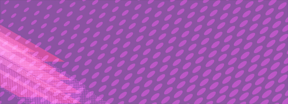 Deskripsi ini tetap relevan dengan isi gambar, menggunakan kata kunci yang sering dicari pembeli stok seperti abstract background, geometric, halftone, banner, social med