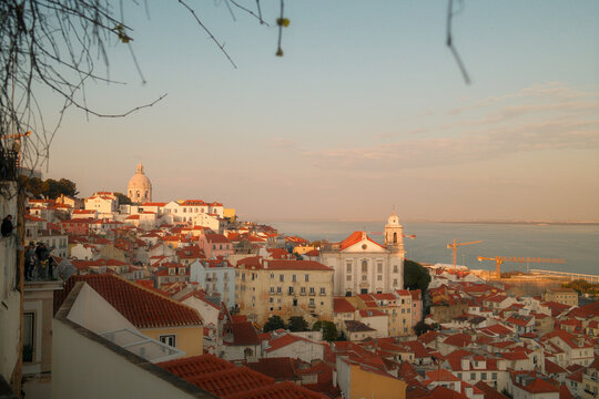 Historic Streets of Alfama, Lisbon