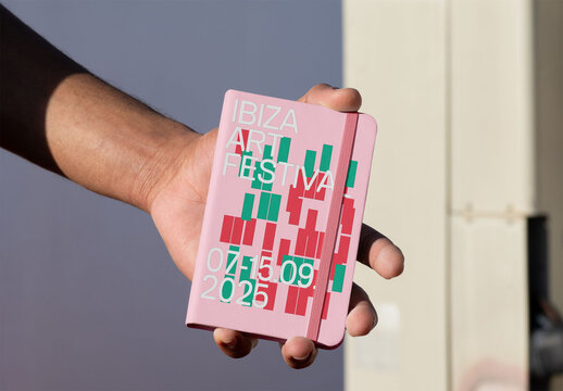 Notebook Cover Mockup Template