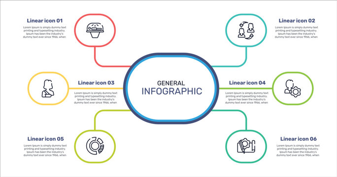 general outline icon set featuring solarium, on coaching, user behavior, market share icons.