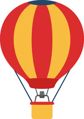 Fototapeta premium Colorful Hot Air Balloon.