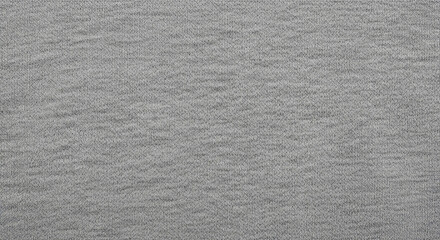 Fototapeta premium Gray Heather Jersey Fabric Texture Background Close-up