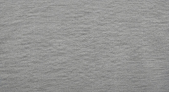 Gray Heather Jersey Fabric Texture Background Close-up