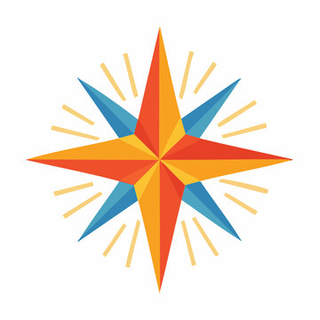 Compass Rose Starburst