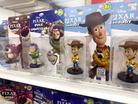 Disney Pixar Toy Story Woody Action Figure Toys Display