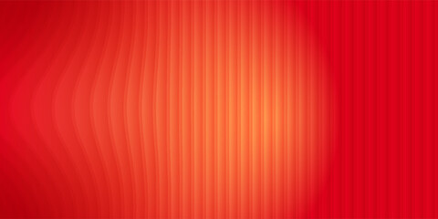 Obraz premium Abstract red background with wavy lines pattern. Vector illustration