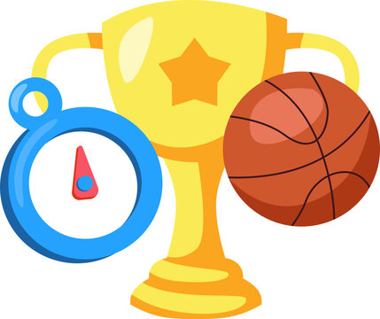 Basketball Thropy Icon