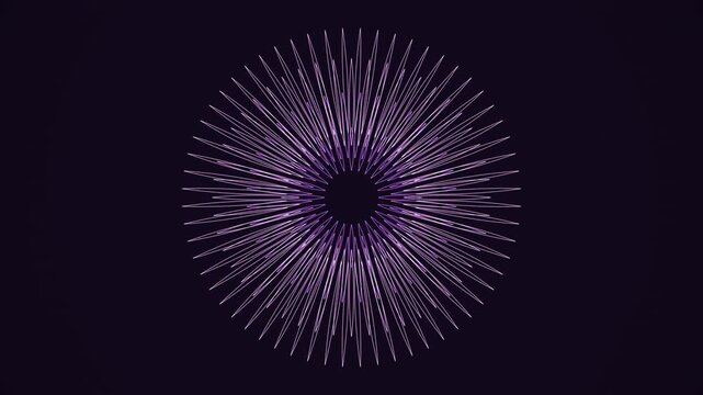 A mesmerizing seamless 4K loop of a glowing indigo lotus sacred-geometry pattern breathing in radial symmetry with deep cinematic detail. Ideal for chakra activation, screen saver. 4K UHD.