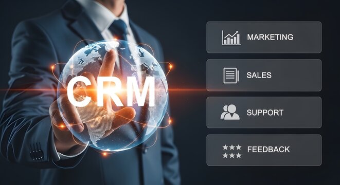 Crm solutions global customer relationship management for marketing sales support