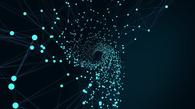 Plexus abstract game esport network business technology trailer titles cinematic openers background loop