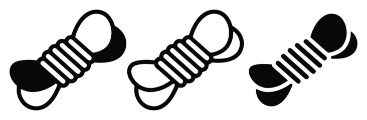 Cute animal icons set with panda bear and bird silhouettes for design and illustration © Welcome