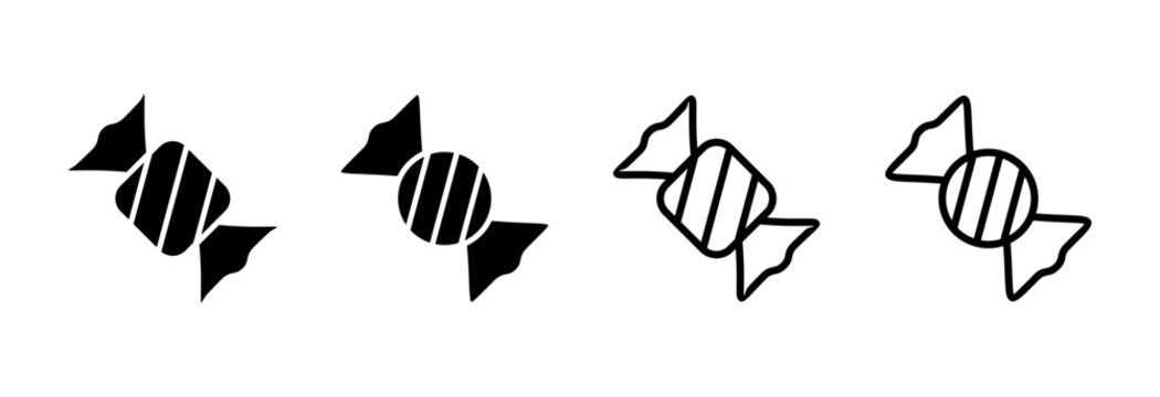 Candy icon symbol for apps and websites. candy sign and symbol.