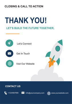Startup Launch Thank You Presentation Slide for Pitch Deck and Demo Day