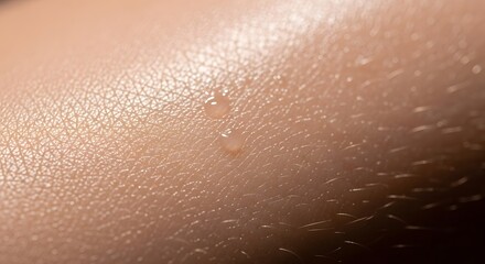 Fototapeta premium Close Up of Human Skin Texture and Light.