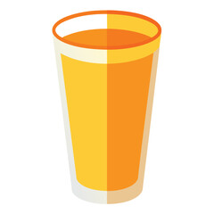 Fototapeta premium Glass of orange juice