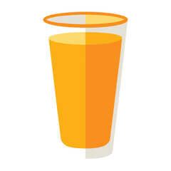 Fototapeta premium Glass of orange juice