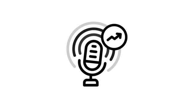 profit minimalist stroke animation