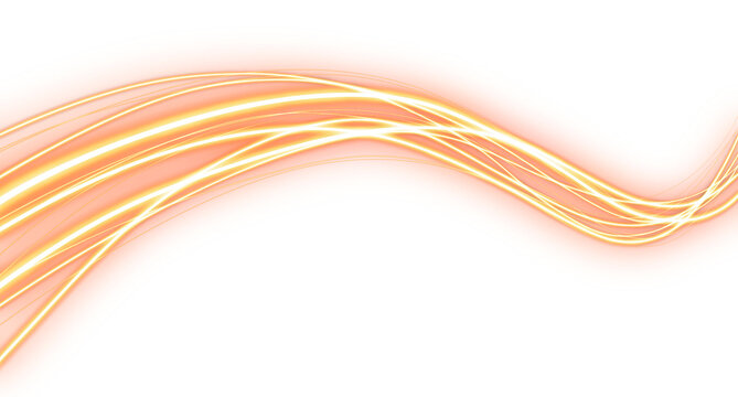 Dynamic Gold Light Wave Background