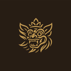 Obraz premium Balinese Logo