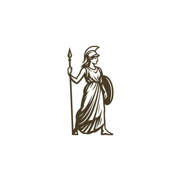 Standing Minerva Logo