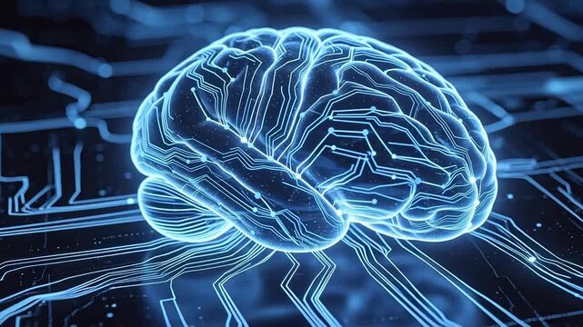 Digital brain with circuit patterns
