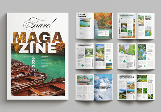 Travel Magazine Layout